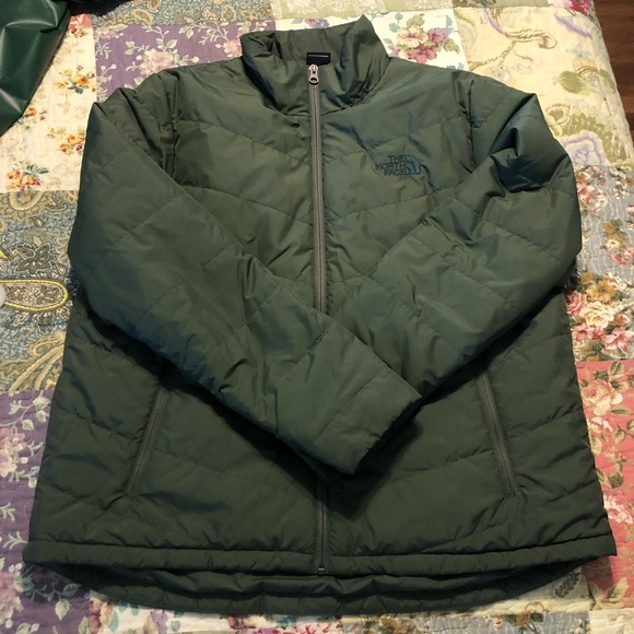 North face hunter green coat - Picture 1 of 5